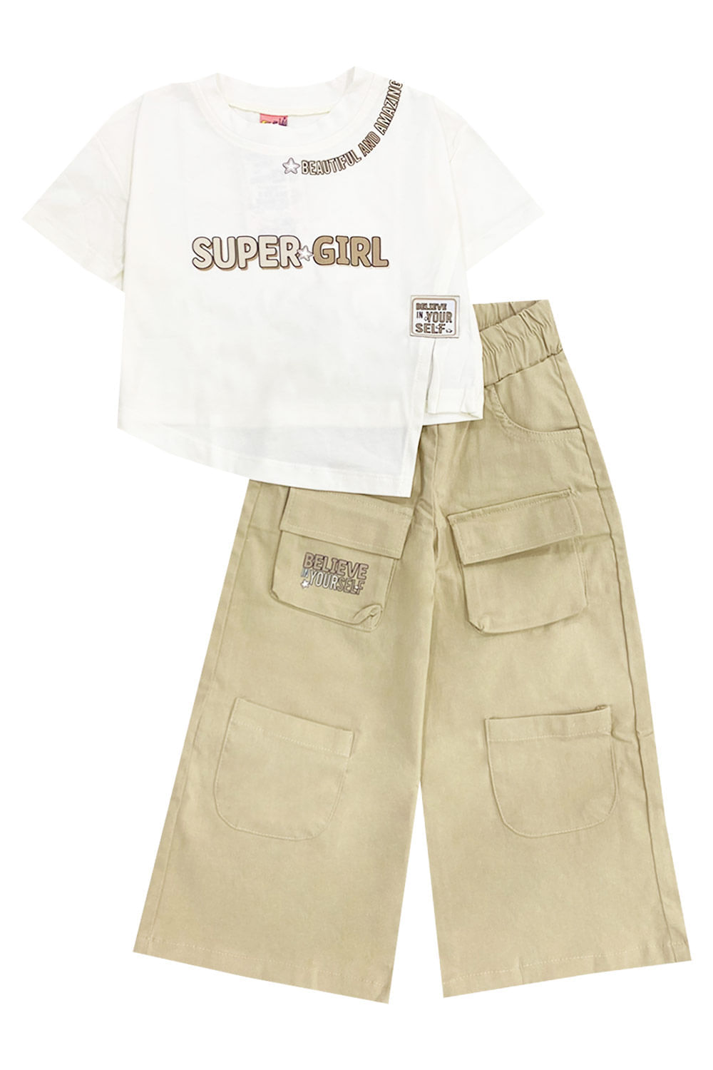 CONJUNTO NIÑA BLUSA Y PANTALÓN