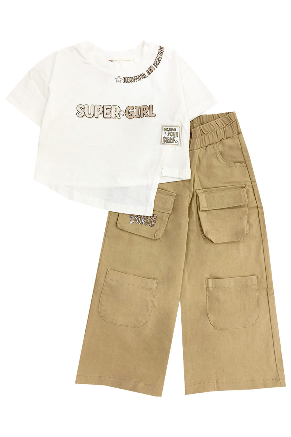 CONJUNTO NIÑA BLUSA Y PANTALÓN