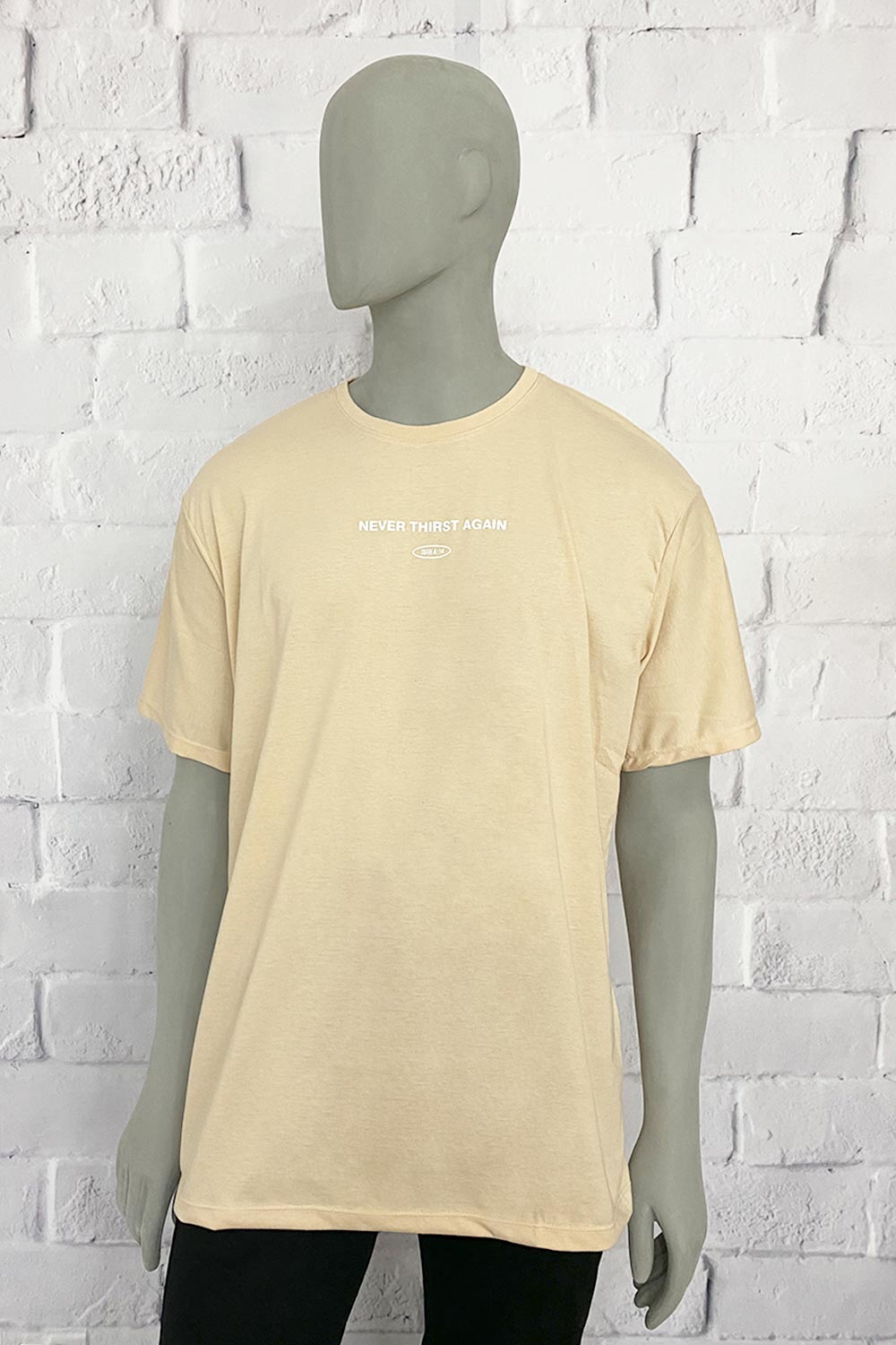 CAMISETA HOMBRE ESTAMPADO DELANTERO Y TRASERO