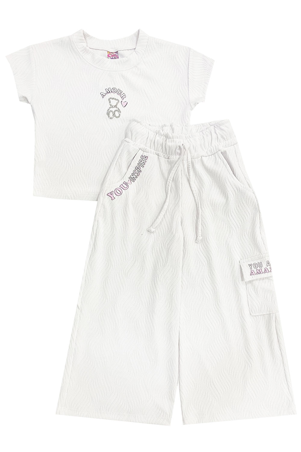 CONJUNTO NIÑA BLUSA Y PANTALÓN