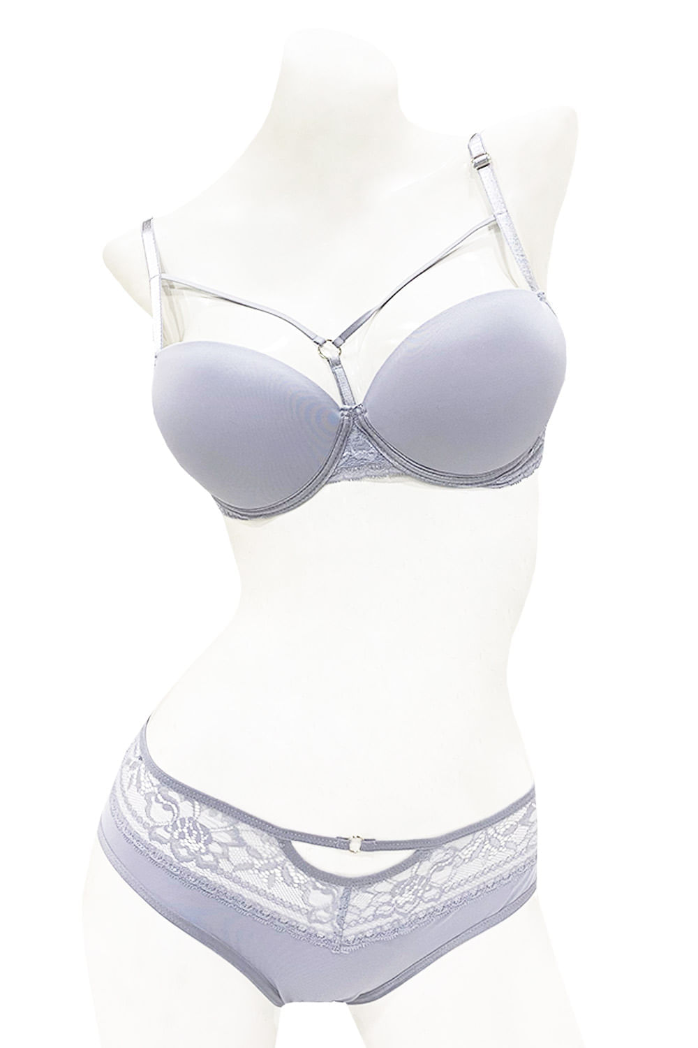 CONJUNTO MUJER BRASIER Y PANTY CACHETERO