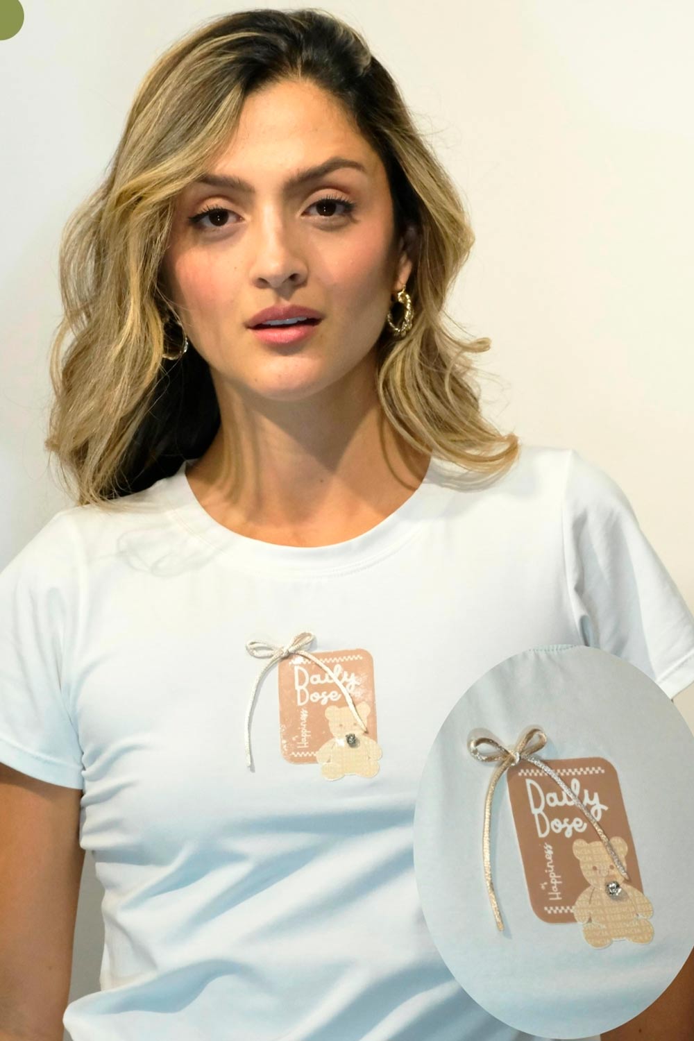 CAMISETA MUJER ESTAMPADO DELANTERO