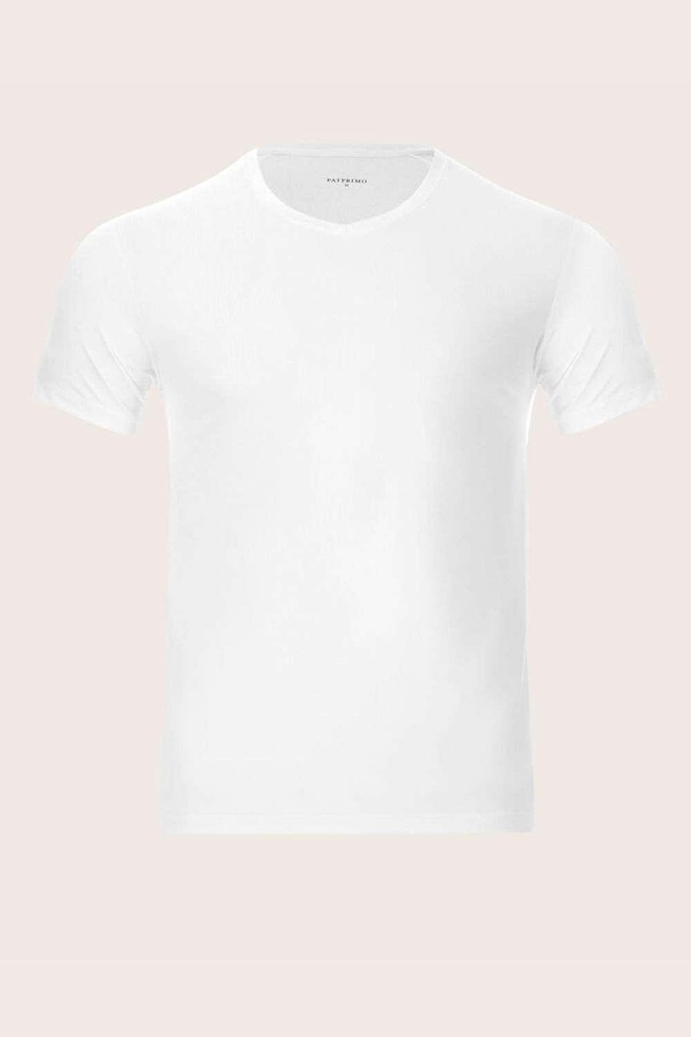 CAMISETA HOMBRE CUELLO V EN MICROFIBRA