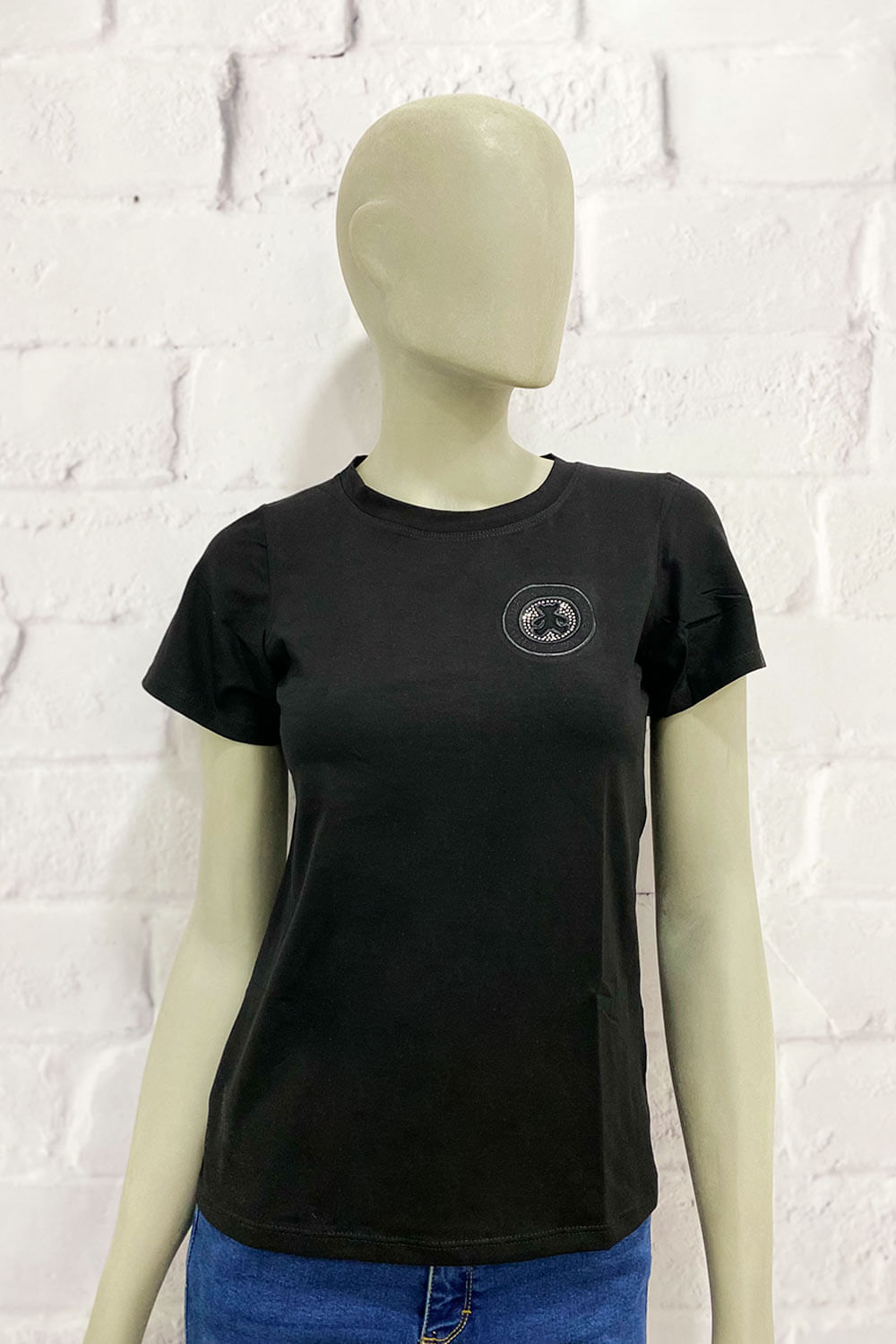 CAMISETA MUJER ESTAMPADO MANGA CORTA