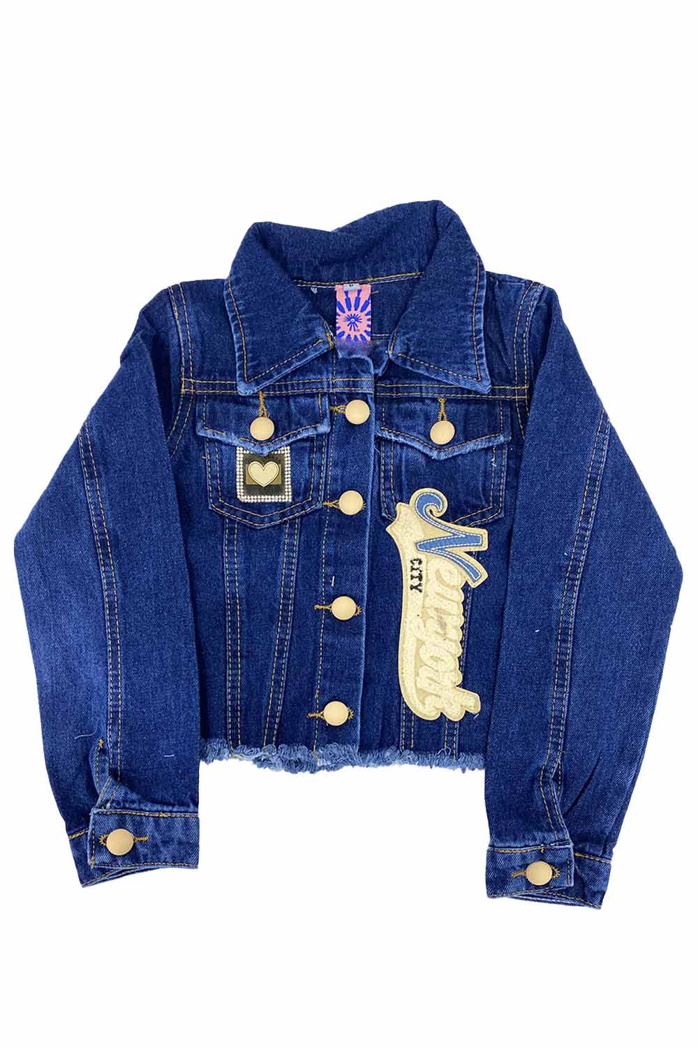 CHAQUETA NIÑA ESTAMPADA