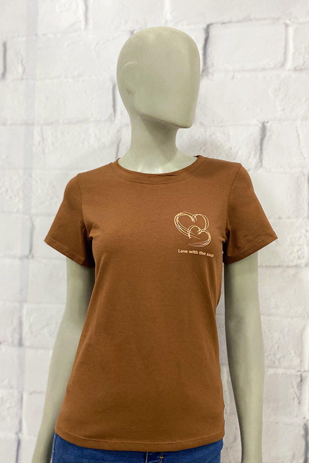 BLUSA MUJER LARGA ESTAMPADA