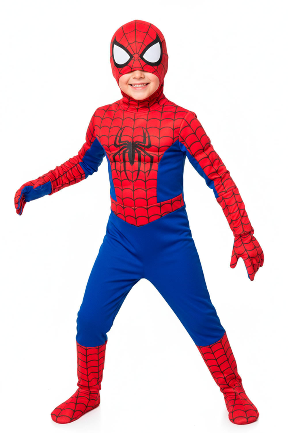 DISFRAZ NIÑO HOMBRE ARAÑA