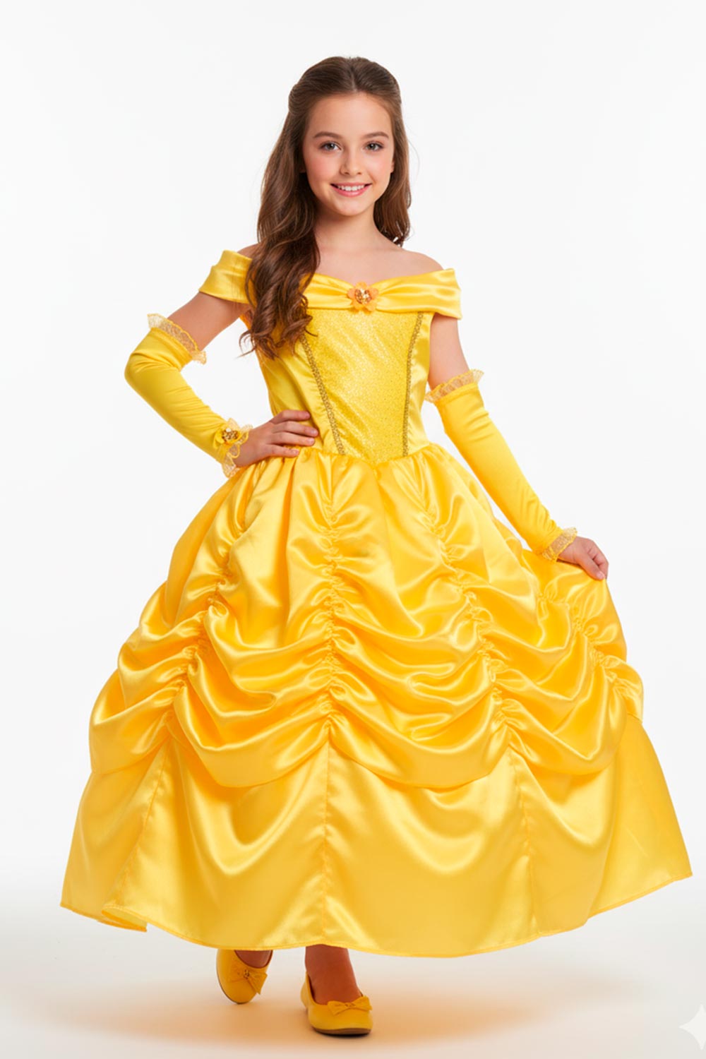 DISFRAZ NIÑA PRINCESA BELLA