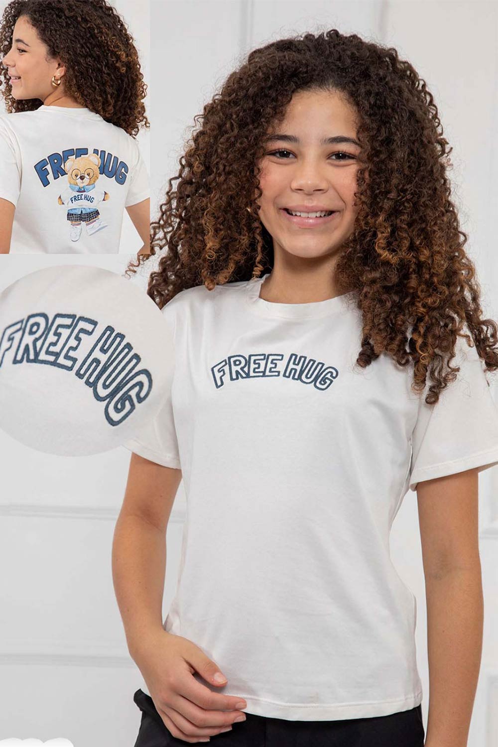 BLUSA NIÑA ESTAMPADA