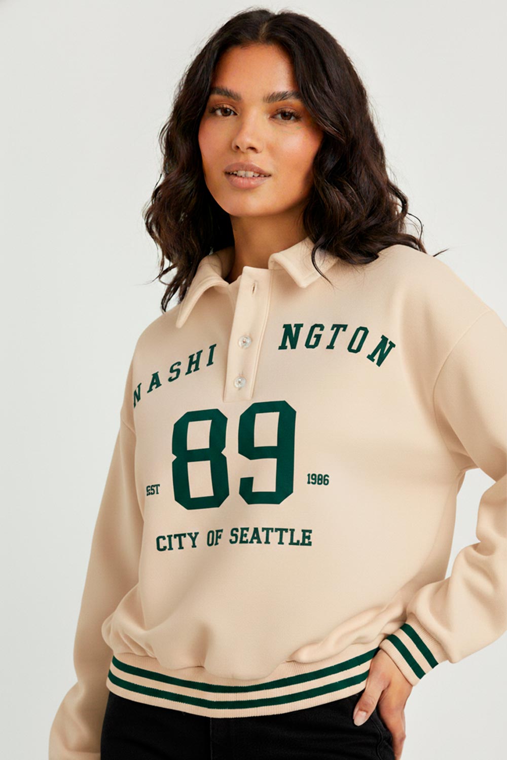 BUSO MUJER ESTAMPADO TIPO POLO