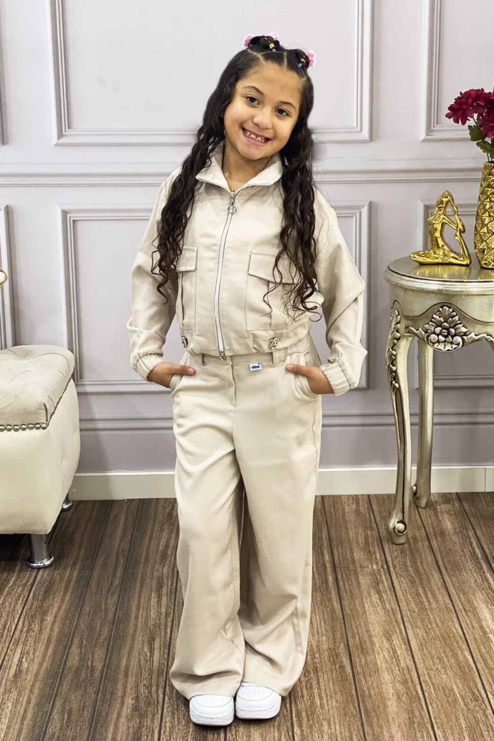 CONJUNTO NIÑA CHAQUETA Y PANTALON